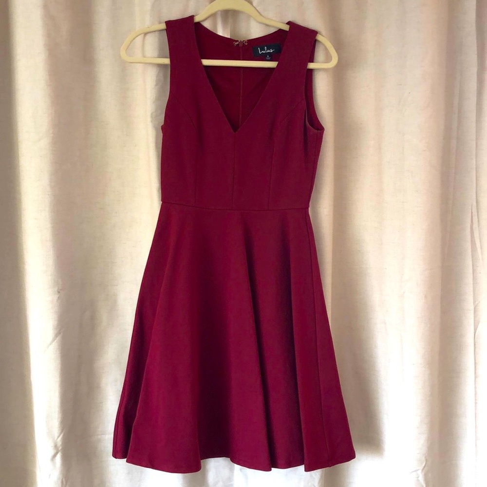 Lulus red dress - Picture 3 of 7